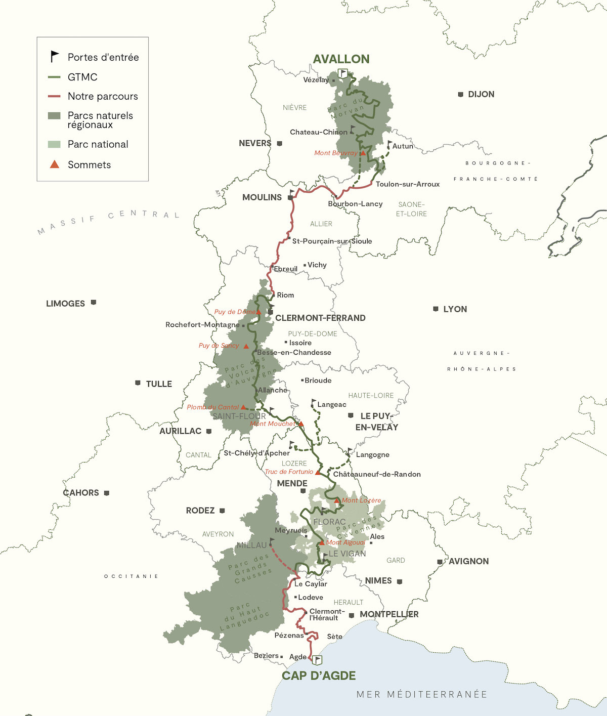 La Grande Traversée du Massif Central à vélo