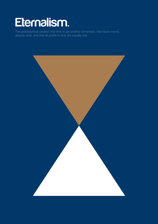 philographics genis carreras poster minimalisme - Eternalism