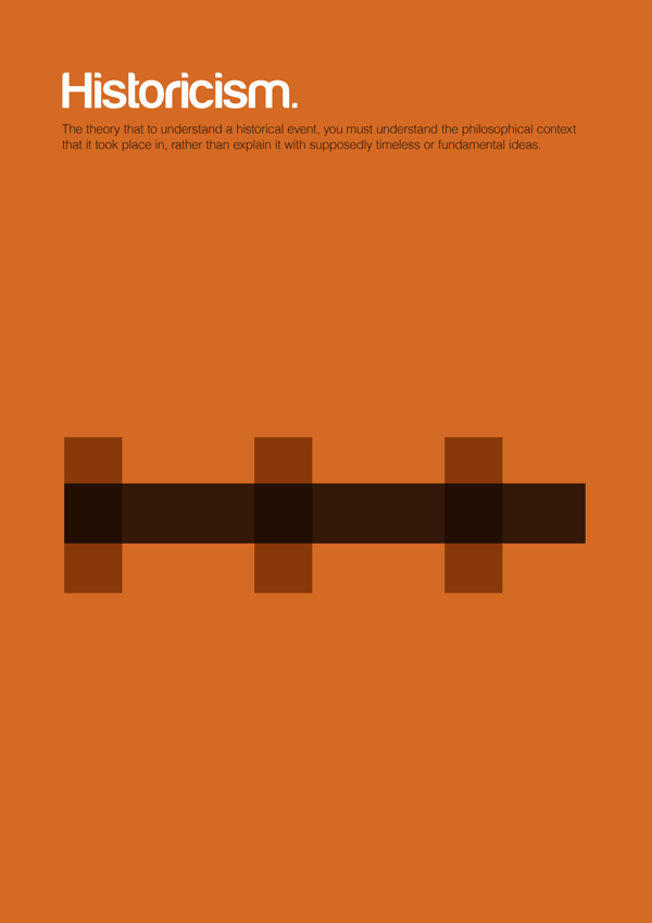 philographics genis carreras poster minimalisme - Historicism