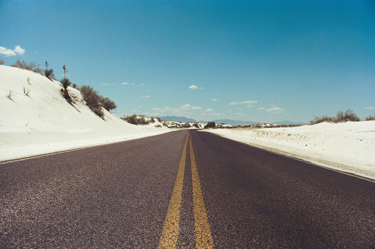 Un grand classique du road-trip Etats-unis, la route 66 du Nouveau Mexique.