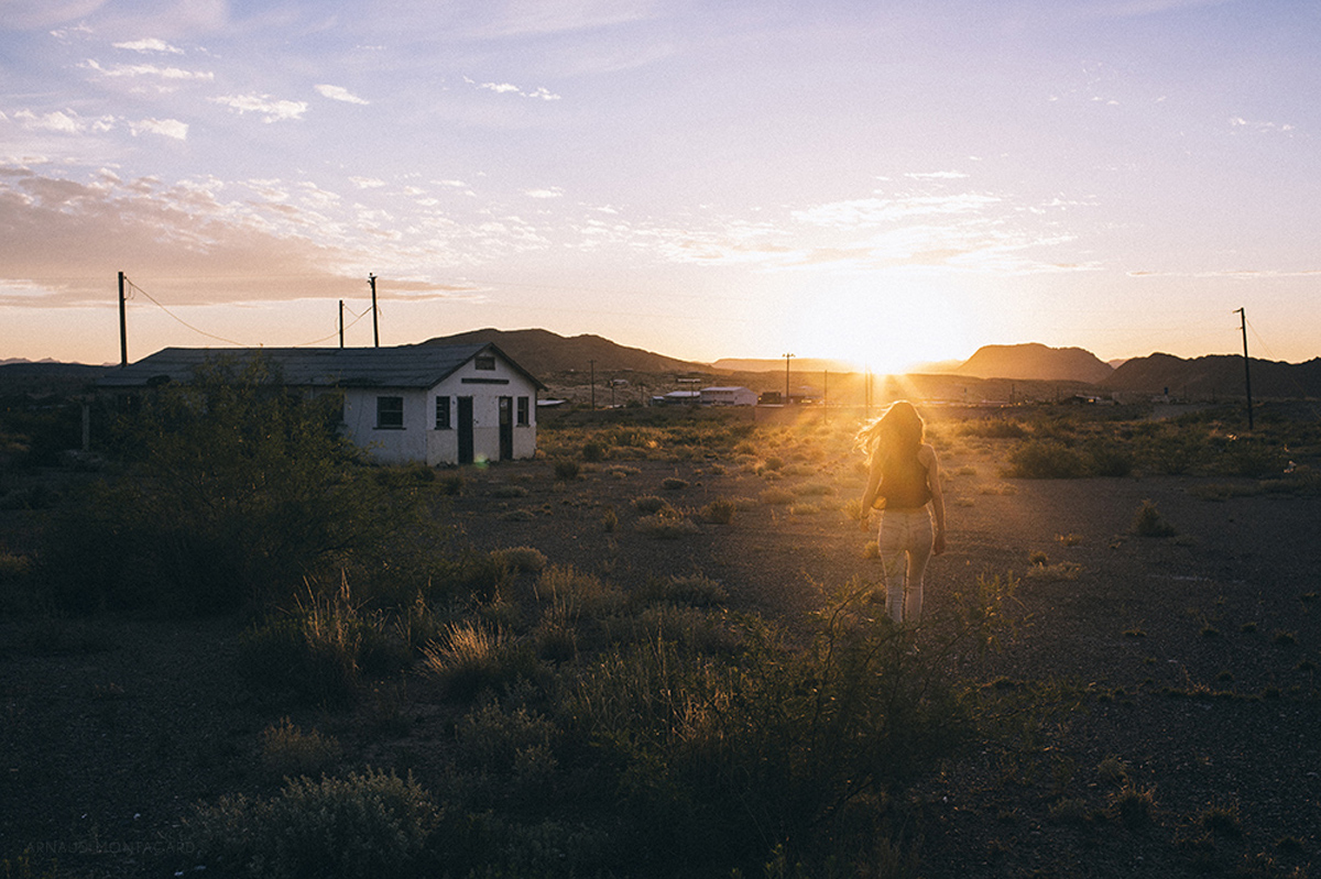La Texas route 66, un classique du road-trip aux Etats-unis.