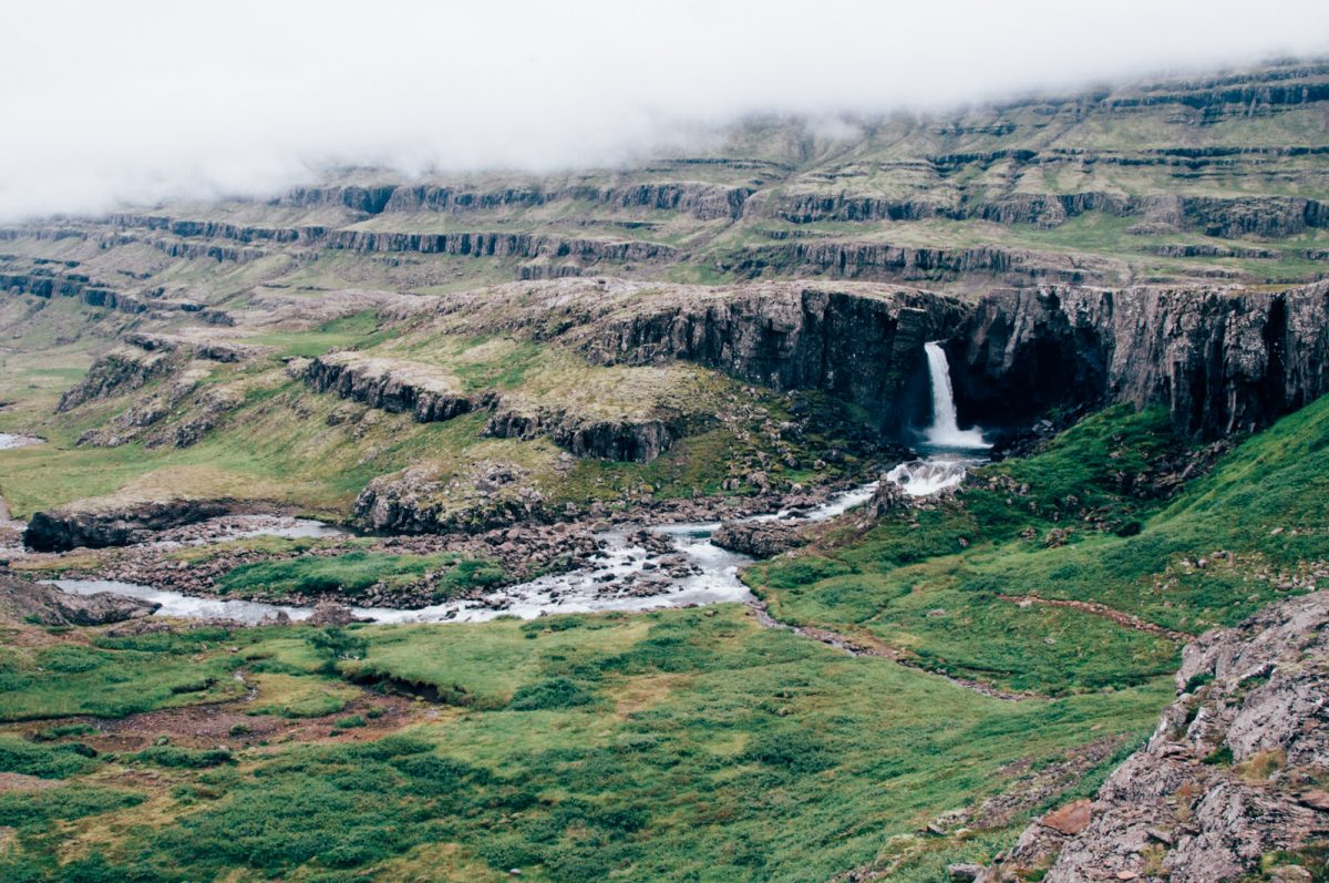 Paysage propice au camping en Islande