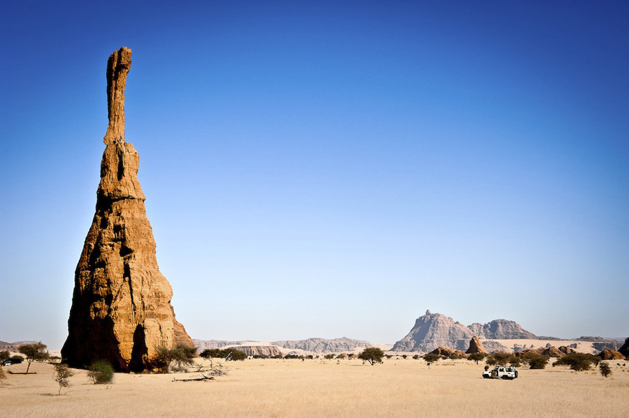 Désert de l’Ennedi contient des spots de grimpe mythiques.