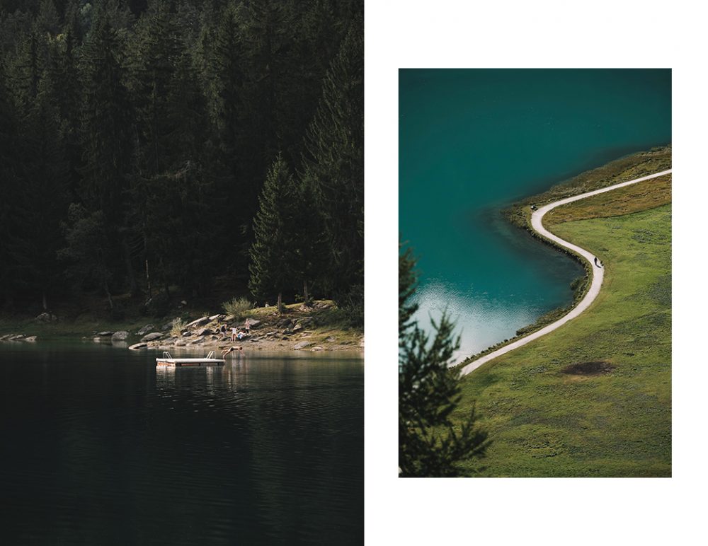 Lac du canton de Grison, plus d'info dans le guide ultime de la Suisse.