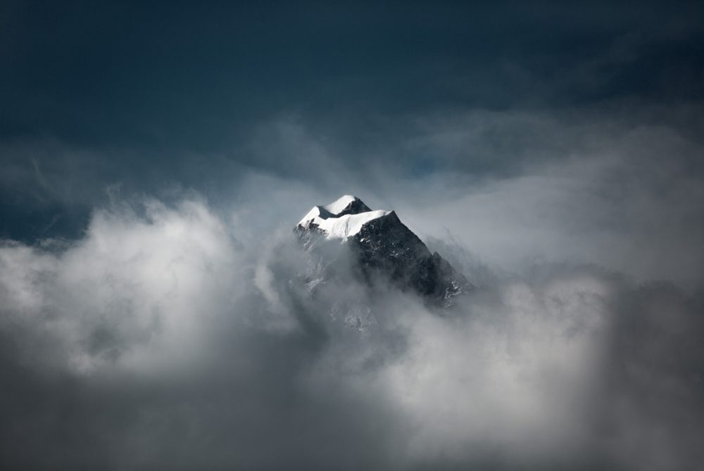 Image prise lors d'un trek sur l'Everest