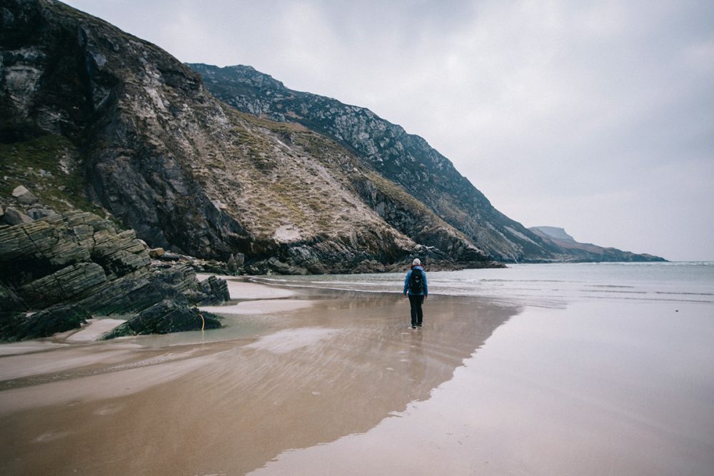 image d'un road-trip en Irlande sur les plages du comté de Donegal.