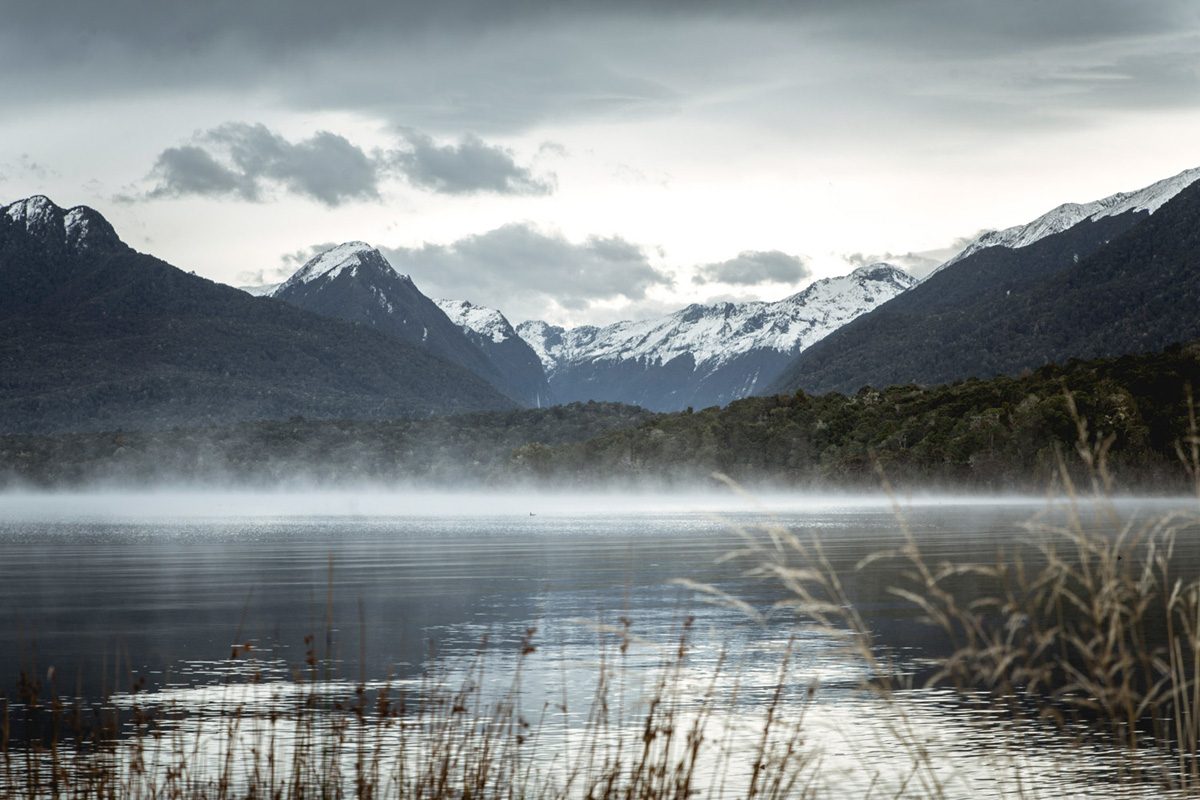 Photo d'un paysage visible lors de randonnées en Nouvelle-Zélande.