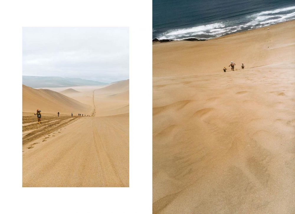 Dunes du Pérou photographié lors du Marathon des Sables.