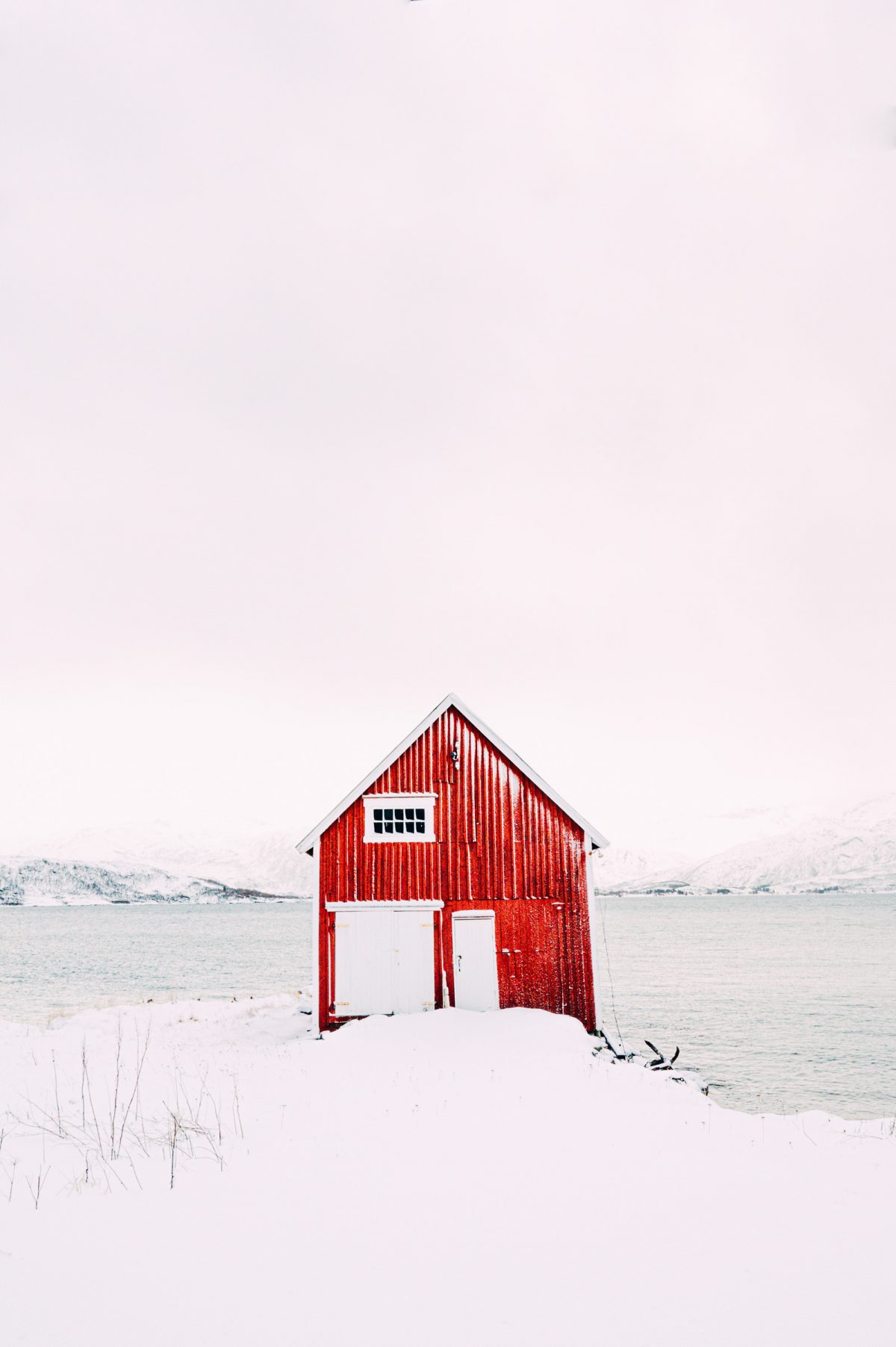 Cabane de Senja, Norvège.
