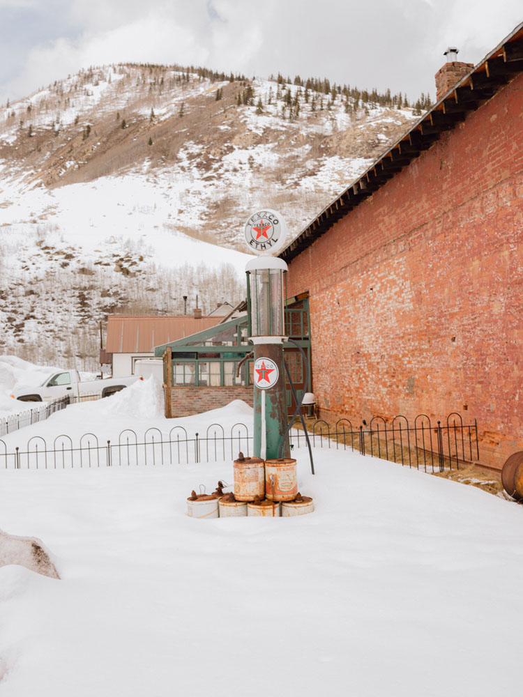 Décor typique d'une ville ski bums comme Silverton.