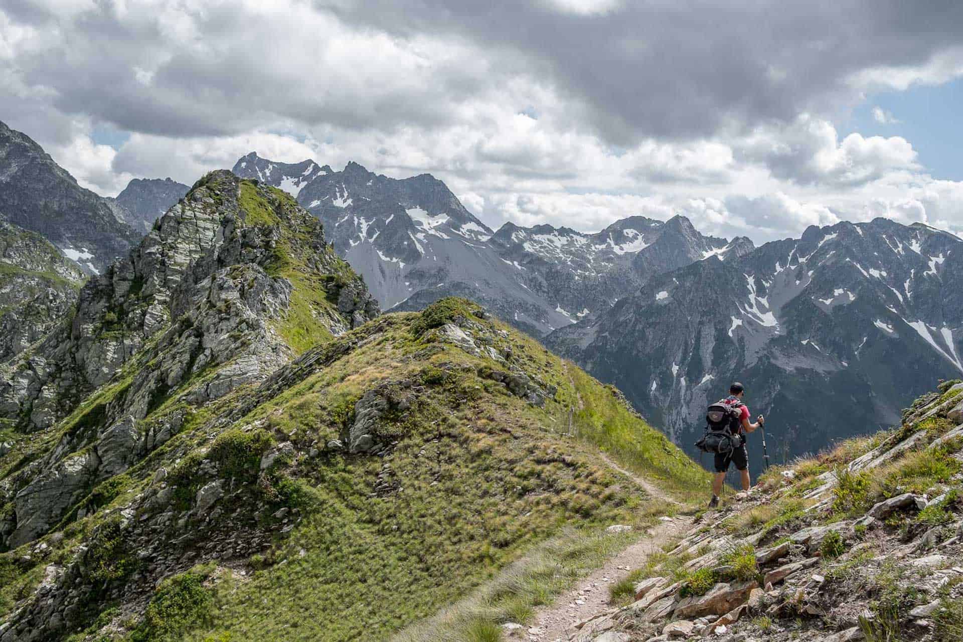 Randonnée à travers le massif de Belledone sur le GR738