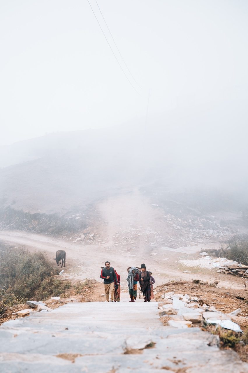 Arthar Dandakharka, dernière étape du trek au Népal