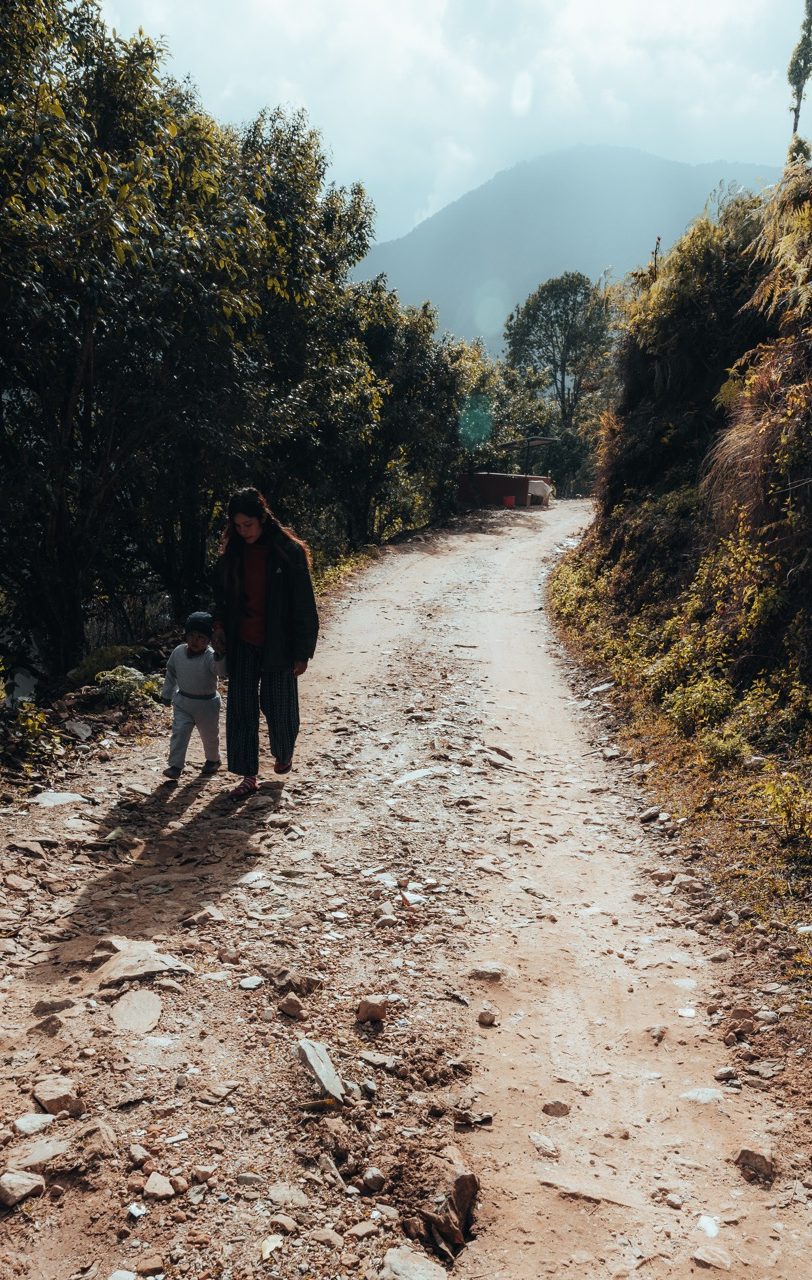 Les senties de notre trek au Népal