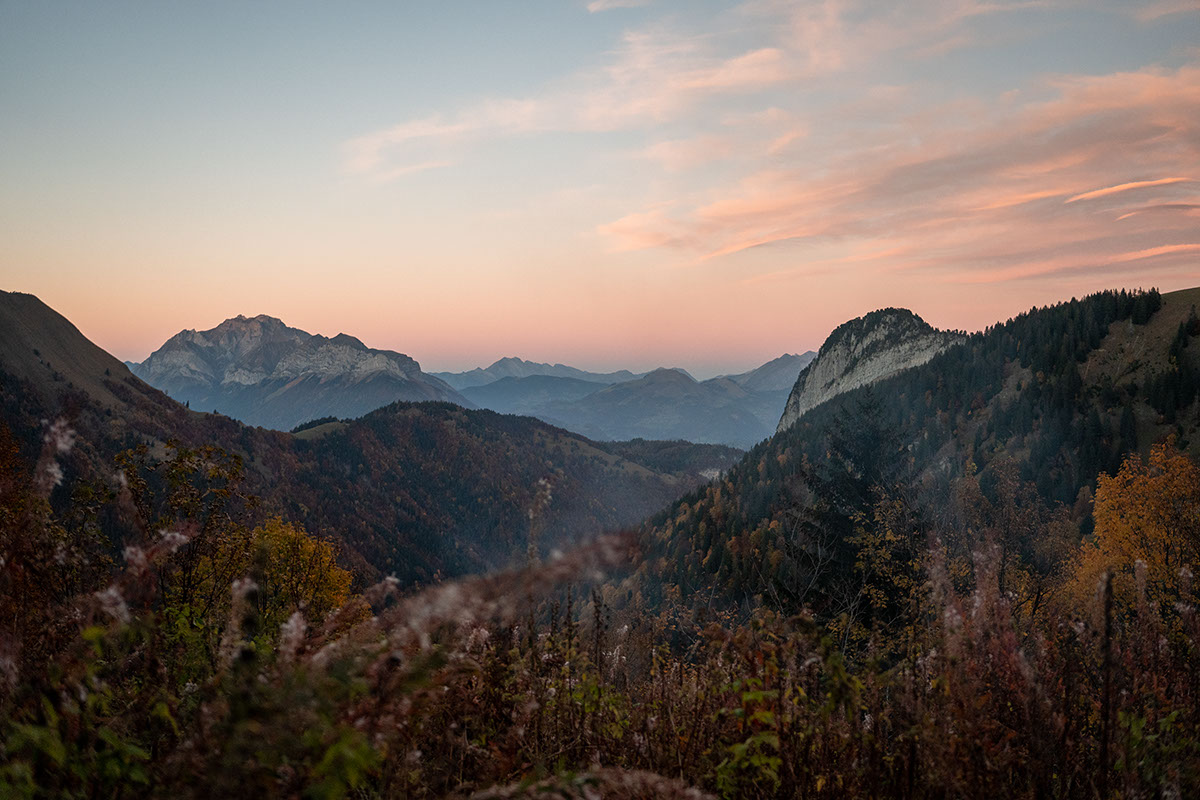 Trois jours de randonnée dans le massif des Bauges
