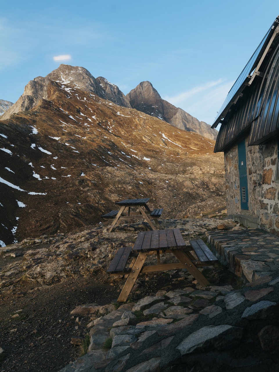 Le refuge de Bayssellance dans les Pyrénées