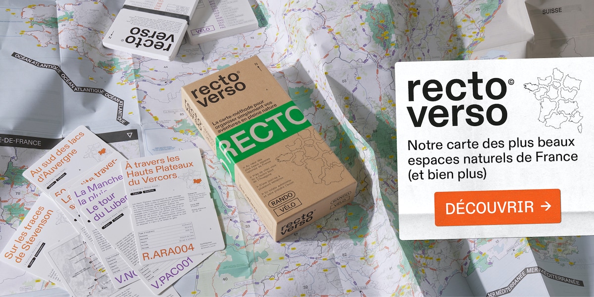 Recto Verso, notre carte des plus beaux espaces naturels de France (et bien plus) !