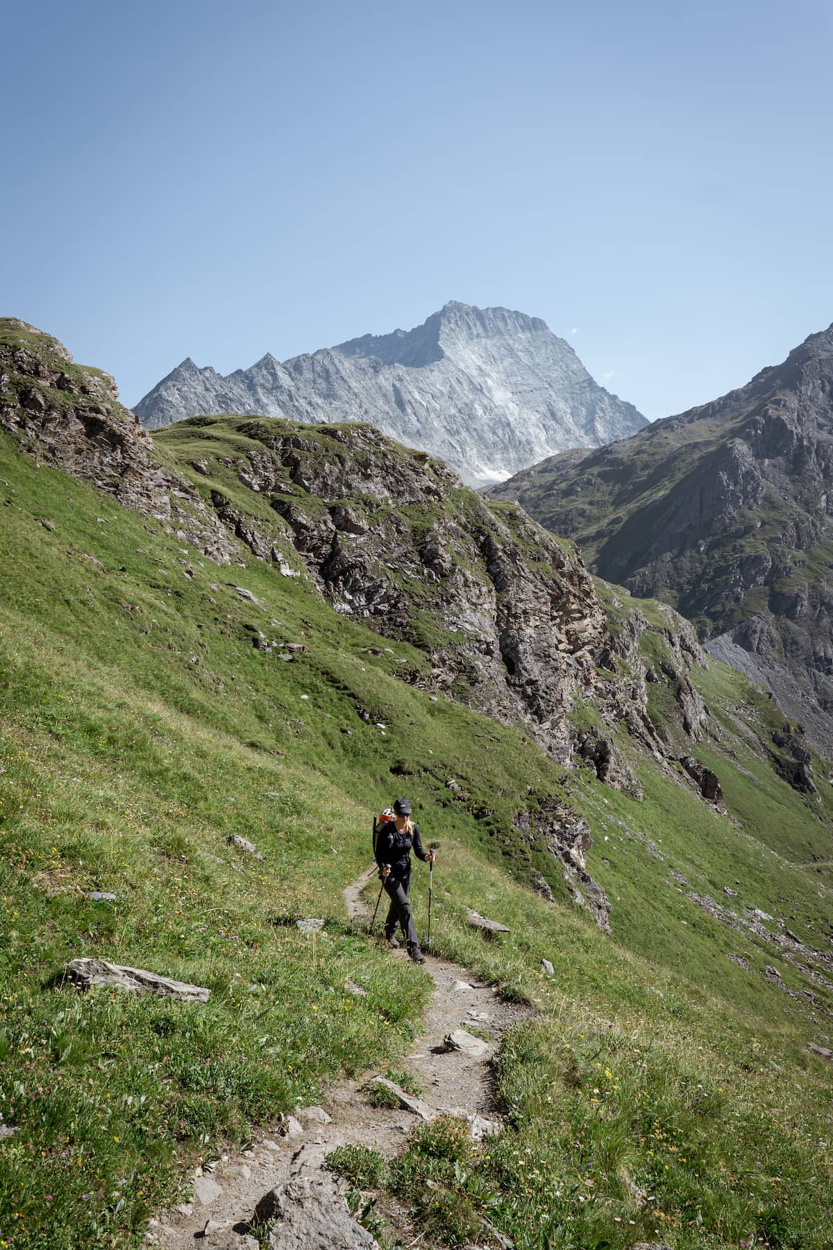 Montée dans les alpages de Chanrion